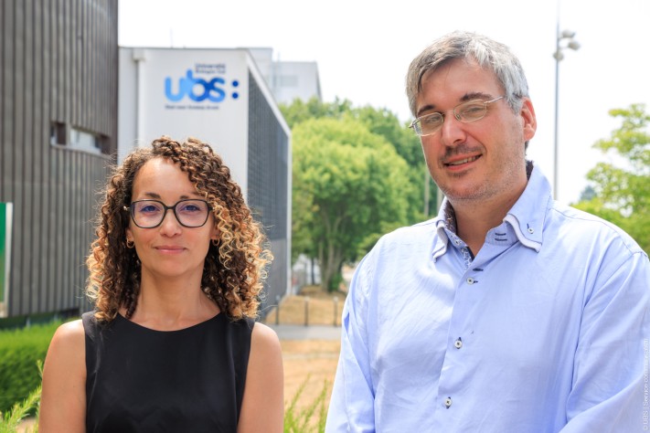 Philippe Rauffet, responsable scientifique et pédagogique Industrie Verte 4.0 et Imane El Hamdi, Cheffe de projet Industrie verte 4.0, composent l'équipe opérationnelle du projet à l'UBS.