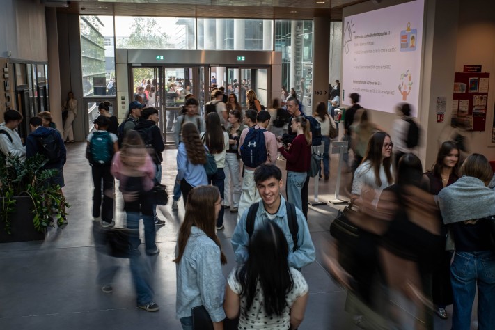 la rentrée sur le campus Tohannic à Vannes.