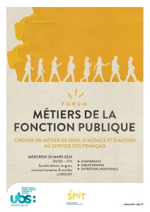 affiche semaine des métiers