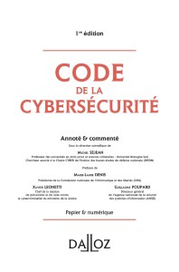 Couverture ouvrage Code de la cybersécurité